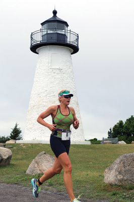 Triathlon
The Triathlon kicked off the first of the many Harbor Days events scheduled over the week and into the weekend. Hosted by the Mattapoisett Lions Club every year, the triathlon takes racers .25 miles from the shore of Town Beach and back, 10 miles bicycling through Mattapoisett, and 5K through the village around Ned’s Point Lighthouse. Photos by Colin Veitch

