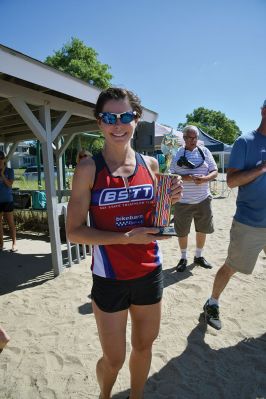  Kicking Off
It’s official! Harbor Days in Mattapoisett has begun, starting on Sunday, July 9, with the annual Triathlon. Following events are Wednesday with Concert in the Park and strawberry shortcake, Thursday is Paint Night at Shipyard Park, Friday is the fish fry, Saturday is craft fair/vendors, entertainment, U-Pick ‘Em Auction, and lobster dinner, and Sunday is the pancake breakfast. Photos by Glenn C. Silva
