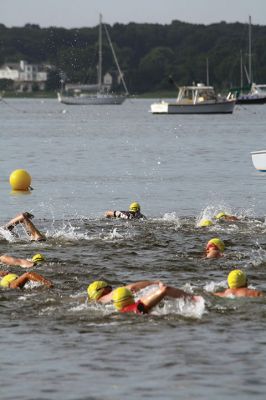 39th Annual Mattapoisett Lions Triathlon
Sunday, July 14, was the morning of the 39th Annual Mattapoisett Lions Triathlon, officially kicking off the 2019 Harbor Days week. This year’s race tested the stamina of 103 participants including five relay teams. Photos by Jean Perry
