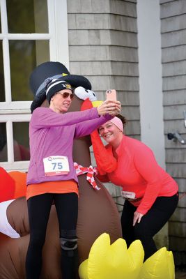 Marion Recreation Department’s annual Turkey Trot 
The Marion Recreation Department’s annual Turkey Trot 5k brought scores of runners out to the Marion village streets on November 18. Although there were no actual turkeys trotting, thoughts of Thanksgiving dinner are trotting through many of our thoughts as we approach Thanksgiving. Photos by Glenn C. Silva
