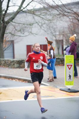 5th Annual 5K Turkey Trot
There were 31 registered runners for this year’s 5th Annual 5K Turkey Trot for Marion Recreation on Sunday, November 22. The course takes runners from Tabor Academy down Front Street through the village and back again to Tabor. Adam Sylvia of Rochester took first place for men, and Julie Craig of Mattapoisett took first place for women. Photos by Colin Veitch
