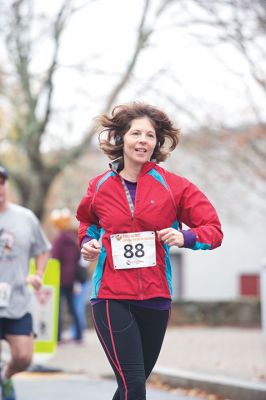 5th Annual 5K Turkey Trot
There were 31 registered runners for this year’s 5th Annual 5K Turkey Trot for Marion Recreation on Sunday, November 22. The course takes runners from Tabor Academy down Front Street through the village and back again to Tabor. Adam Sylvia of Rochester took first place for men, and Julie Craig of Mattapoisett took first place for women. Photos by Colin Veitch
