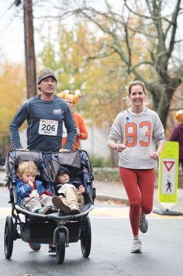 5th Annual 5K Turkey Trot
There were 31 registered runners for this year’s 5th Annual 5K Turkey Trot for Marion Recreation on Sunday, November 22. The course takes runners from Tabor Academy down Front Street through the village and back again to Tabor. Adam Sylvia of Rochester took first place for men, and Julie Craig of Mattapoisett took first place for women. Photos by Colin Veitch
