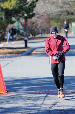 Marion Turkey Trot
It was a cold start, race, and finish for the Marion Recreation Annual Turkey trot this Sunday but spirits were high. Matt Sylvain of Dartmouth took top honors for the men with a time of 18:33 and Allison Rossi for the Women with a time of 21:02. Photos by Felix Perez
