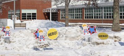 Unsung Hero
Food Service staff across the Old Rochester Regional School District got quite a surprise on February 10 when its members received “Unsung Hero” recognitions from the Friends of Jack Foundation. Photo courtesy Erin Bednarczyk
