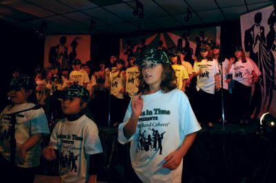 Voices in Time
Voices in Time, a choir of children led by Sharon Jensen, held a concert at the Knights of Columbus hall in Mattapoisett on December 27. Members performed jazz and swing standards in front of a packed house with special guest Mark Mahar, who is the founder and bandleader for Boston Swing. Photo by Felix Perez.
