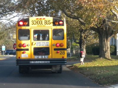 Chilly Bus Stop
Brrrr. It was a chilly one out there on the morning of October 7, 2011. Photo by Paul Lopes
