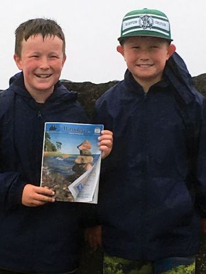 Cliffs of Moher
James and Cormac LeClair. At the Cliffs of Moher in Ireland on July 27.
