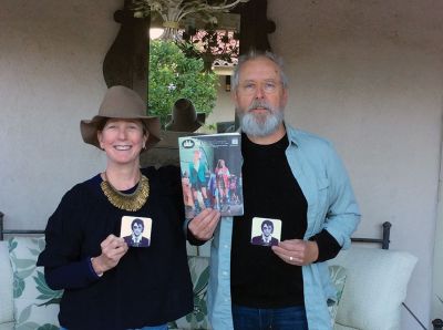 Palm Springs
Liz Garvey and Ian McHugh of Mattapoisett, visited Palm Springs and slept in the bedroom where The King was once a frequent guest.
