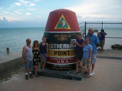 Key West
These Wandering Wanderers enjoyed a recent trip to the southernmost point of Key West, Florida. Mattapoisett resident Michelle Randall holds a copy of the Wanderer with her parents Bob and Angie Randall by her side. Photo courtesy of Angie Randall.
