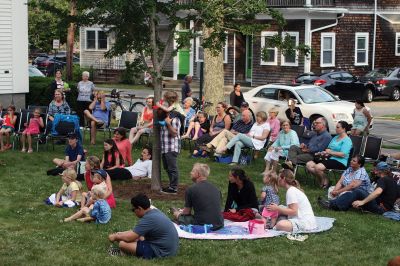 7th Annual Massachusetts Walking Tour
The 7th annual Massachusetts Walking Tour walked into Mattapoisett village on June 23. Joined by local musicians, the concert on the grounds of the Mattapoisett Congregational church was enjoyed by young and old alike. Photos by Marilou Newell
