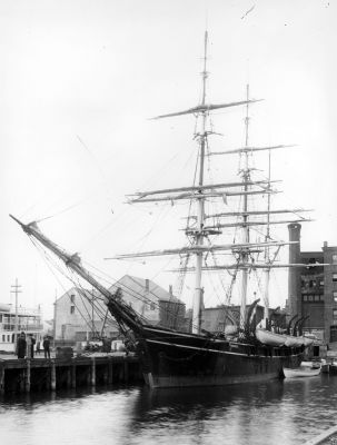 The Wanderer
A treasure trove of photos depicting the Wanderer, the final ship to be built in Mattapoisetts Shipyard Park, was purchased by Brad and Priscilla Hathaway, who donated the photos to the Mattapoisett Historical Society in September, 2009. 
