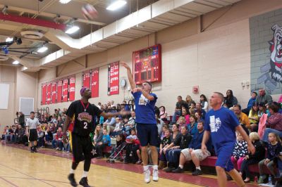 Harlem Wizards
On Monday, November 5, 2012, ORR gym hosted a charity basketball game between the Harlem Wizards and Wareham Warriors.  The Warriors were made up of Wareham students and staff, as well as ORR basketball coach Steve Carvalho and ORRJHS principal Kevin Brogioli. Photo by Eric Tripoli. 
