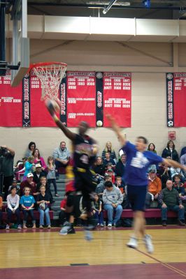 Harlem Wizards
On Monday, November 5, 2012, ORR gym hosted a charity basketball game between the Harlem Wizards and Wareham Warriors.  The Warriors were made up of Wareham students and staff, as well as ORR basketball coach Steve Carvalho and ORRJHS principal Kevin Brogioli. Photo by Eric Tripoli. 
