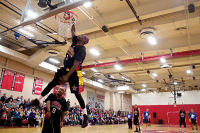 Harlem Wizards
On Monday, November 5, 2012, ORR gym hosted a charity basketball game between the Harlem Wizards and Wareham Warriors.  The Warriors were made up of Wareham students and staff, as well as ORR basketball coach Steve Carvalho and ORRJHS principal Kevin Brogioli. Photo by Eric Tripoli. 
