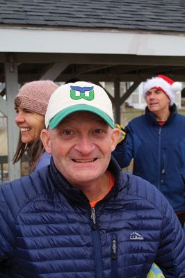 Christmas Plunge
An ice-cold Christmas morning in Mattapoisett did not stop citizens from jumping all the way into the waters of Mattapoisett Town Beach in support of Helping Hands and Hooves. Photos by Mick Colageo
