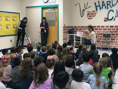 Miss Massachusetts Jillian Zucco
As part of the Read Across America Program, Miss Massachusetts Jillian Zucco will be visiting 15 elementary schools across the Commonwealth this week to read to 1000+ children.  On Monday, Jillian read to nine classrooms at two different schools, including Sippican School in Marion. There, she read stories and discussed the enjoyment and importance of reading every day.  She also offered an interactive session where she answered their questions and sang songs from the Disney musical, Moana. Photos courtesy 
