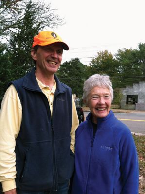 MLT Autumn Walk
Tri-Town residents joined Mattapoisett Land Trust President Gary Johnson and Clerk Luana Josvold for the organization’s Autumn Walk on Saturday afternoon. Photos by Marilou Newell.
