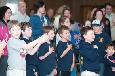 Pinewood Derby
On Saturday, March 2nd 2013, The Cubs Scout Pack 32 held a pinewood derby at the Community Hall of the Congregational Church in Marion. The results were 1st Lucas Marcolini, 2nd Brendan Hubbard, 3rd Nathaniel Bangs, and 4th Nate Robertson.  All four move on to regional finals in New Bedford later this month.  Other awards included, Best Theme to Connor Lavoie for his Batmobile, Best Design to David Strom for Kool Kone and Best Paint Job to  Max Richins for Bulldog. Photos by Felix Perez
