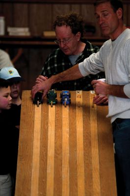 Pinewood Derby
On Saturday, March 2nd 2013, The Cubs Scout Pack 32 held a pinewood derby at the Community Hall of the Congregational Church in Marion. The results were 1st Lucas Marcolini, 2nd Brendan Hubbard, 3rd Nathaniel Bangs, and 4th Nate Robertson.  All four move on to regional finals in New Bedford later this month.  Other awards included, Best Theme to Connor Lavoie for his Batmobile, Best Design to David Strom for Kool Kone and Best Paint Job to  Max Richins for Bulldog. Photos by Felix Perez
