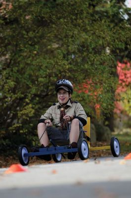 Soapbox Derby
Under the direction of Will Poirier, the Marion Pack 32 held their annual Soapbox Derby on Sunday, November 13 on Holmes Street. All the dens built their own cars this year. Photo by Felix Perez.
