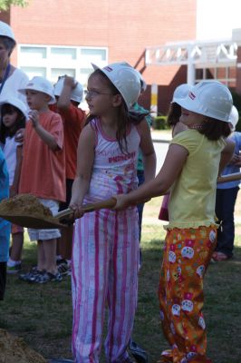 RMS Groundbreaking
It was a momentous day in Rochester on May 28, 2010, when the school held a groundbreaking ceremony for the Rochester Memorial School project, scheduled to be completed in the 2010/2011 school year. The $26M project will renovate the existing building and add a considerable addition to accommodate Rochesters growing population. Photo by Anne OBrien-Kakley.
