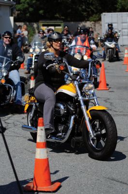 Brad Barrows Bike Run
On Saturday, September 15, dozens of motorcycle riders gathered at Rick’s Tavern in Mattapoisett to participate in the 3rd Annual Brad Barrows Bike Run from Mattapoisett to Bridgewater.  All money raised will be donated to youth sports in the Tri-Town and in Fairhaven.  Photo by Felix Perez.
