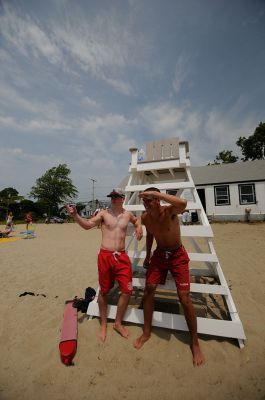 Tiki Beach Party
The first annual Town Beach party kicked off the summer fun in Mattapoisett this weekend. There was lots of fun in the sun including a Sand Castle contest. Photos by Felix Perez.
