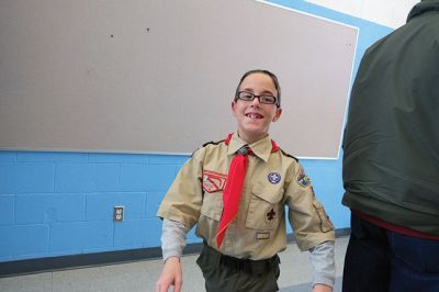 Veteran's Day 2013
The Tri-Town honored veterans on Monday with moving programs. In Marion, the parade included Cub Scout Pack 32, Master of Ceremonies Joe Napoli, and the Sippican School Band. In Mattpoisett, Daniel Mazzuca gave a speech that focused on what our country can do for veterans in need of jobs, housing, and mental health services. The Old Hammondtown School band and chorus provided strong performances. Photos by Joan Hartnet-Barry & Shawn Badgley.
