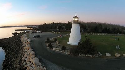 Ned’s Point Lighthouse
Ed Pepin took this photo of Ned’s Point lighthouse from an angle not usually seen. 
