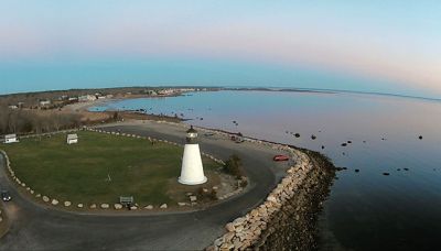 Ned’s Point Lighthouse
Ed Pepin took this photo of Ned’s Point lighthouse from an angle not usually seen. 
