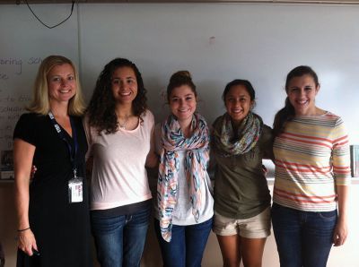 Old Rochester Committee for Action
The Old Rochester Committee for Action, the club aims to stop bullying in the school and raise a better environment. Top row (l-r): Jillian Sethares, Alex Carr, Morgan Browning, Bottom row (l-r): Madeline Cafarella, Kate McGraw, Emily Hyde
