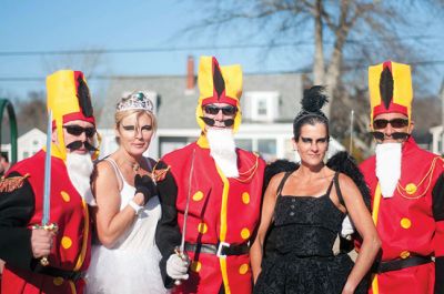 2015 Freezin’ for a Reason Polar Plunge
The 2015 Freezin’ for a Reason Polar Plunge on New Year’s Day at Town Beach in Mattapoisett was a splashing success, according to event coordinator Michelle Huggins. The third annual polar plunge raised nearly $10,000 to provide financial assistance to local families battling cancer. Many participants donned costumes, competing for the best costume trophy.  Photo by Felix Perez
