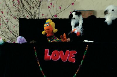 Puppeteers
The Rochester Congregational Church hosted a puppet show on Sunday, May 23, 2010. The puppeteers included children of the congregation and the show's coordinator Marjorie Skrutski. Just in case a puppet show full of laughs and fun wasn't enough, everyone was treated to ice cream sundaes after the show. Photos by Felix Perez.
