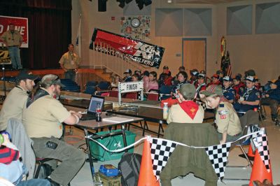 Pinewood Derby
It was derby time for local Cub Scouts, who participated in the 2011 Pinewood Derby on February 5, 2011 at Old Rochester Regional Junior High. Photos courtesy of John DeMaggio. 
