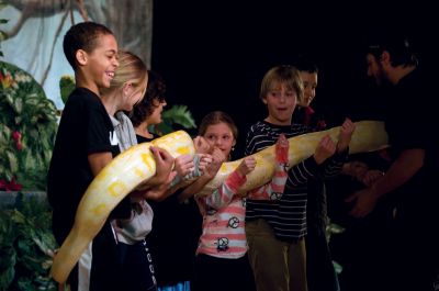 The Rain Forest
Sippican School got wild on February 7, 2011 when Mike Kohlrieser and his wildlife friends visited the school for a special performance, The Rain Forest. Photos by Felix Perez.
