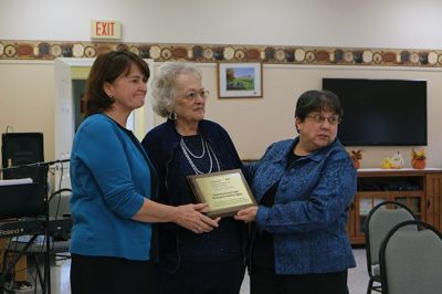 Rochester Senior Center
The Rochester Senior Center celebrated the renewal of its national accreditation with a reception on Thursday.  Photo by Shawn Badgley.
