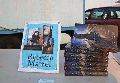 Young Adult Author Signing
The first book in Rebecca Maizel’s Vampire Queen trilogy, Infinite Days. Maizel was one of four authors at the signing.
