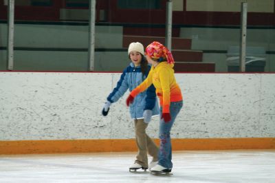 Skating Away
February vacation was made for ice-skating. Here, children on February 18, 2010 shrug off their school worries and skate at the Tabor ice rink during public hours. There will be one more opportunity for the public to enjoy the rink on February 28 between 12:00 and 3:00 pm (Admission $3 per person). Photo by Anne OBrien-Kakley.
