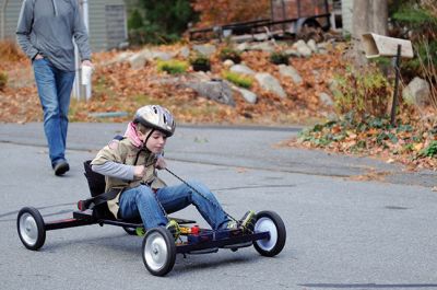 Soap Box Derby
 The Marion Cub Scout and Boy Scout Pack 32 held a Soap Box Derby and Service Project Spectacular on Saturday with scouts showcasing their rides down Holmes Street. Photo by Felix Perez.
