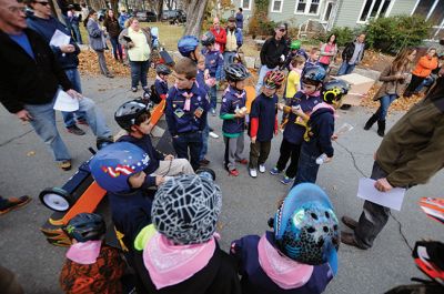 Soap Box Derby
 The Marion Cub Scout and Boy Scout Pack 32 held a Soap Box Derby and Service Project Spectacular on Saturday with scouts showcasing their rides down Holmes Street. Photo by Felix Perez.
