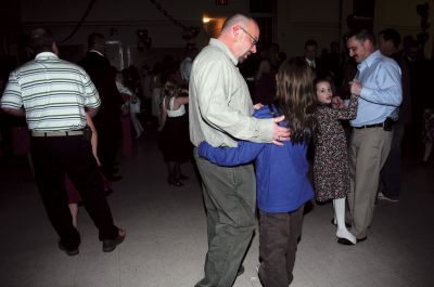 Sweetheart Dance 
Girls Scout Sweetheart Dance held at the Mattapoisett Congregational Church on February 11, 2012. Photo by Felix Perez
