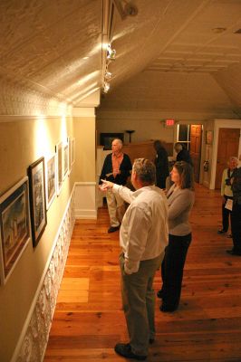 His and Hers
The Marion Art Center is hosting an exhibition entitled His and Hers  The Watercolors of Barbara and Tom Geagan. The exhibition will run until November 15. The gallery is located at 80 Pleasant Street in Marion. Admission is free. Photo by Robert Chiarito.
