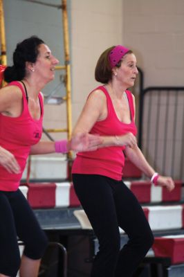 Zumbathon
The ORR high school gymnasium was alive with music and movement on Sunday, April 11, 2010, when dancers took to the floor for a good cause. For a $30 contribution, participants could Zumba for three hours, and the proceeds of the Zumbathon went to Compassionate Care for ALS in Falmouth, a non-profit organization that provides equipment and support to families affected by ALS. The Zumbathon was in honor of Jeffrey Lawrence, a 47-year-old man living with ALS (Amyotrophic lateral sclerosis).
