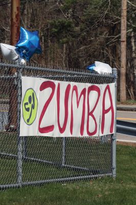 Zumbathon
The ORR high school gymnasium was alive with music and movement on Sunday, April 11, 2010, when dancers took to the floor for a good cause. For a $30 contribution, participants could Zumba for three hours, and the proceeds of the Zumbathon went to Compassionate Care for ALS in Falmouth, a non-profit organization that provides equipment and support to families affected by ALS. The Zumbathon was in honor of Jeffrey Lawrence, a 47-year-old man living with ALS (Amyotrophic lateral sclerosis).
