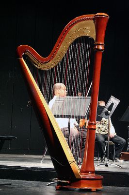 Seaside Symphony
The eleventh annual Buzzards Bay Musicfest was held in the Fireman Performing Arts Center of Tabor Academy in Marion on July 11-14, 2007 under the direction of Maestro Russell Patterson. (Photo by Robert Chiarito).
