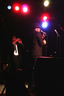 Blues on the Beach
The Alabama Blues Brothers performed a benefit concert for the Marion Police Brotherhood at Silvershell Beach in Marion on Friday night, July 13. (Photo by Robert Chiarito).
