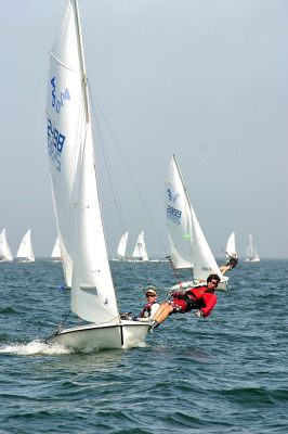 Smooth Sailing in Buzzards Bay
Fourteen classes of racing vessels will fill Sippican Harbor this weekend as the 34th Annual Buzzards Bay Regatta (BBR) kicks off on August 4, 5 and 6 in Marion. One of the largest multi-class regattas in the United States, the prestigious BBR draws over 400 boats each year. (Photo by and courtesy of Official BBR Photographer Fran Grenon, Spectrum Photo, www.spectrumphotofg.com).
