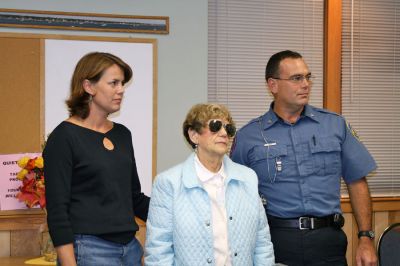 Police Promotion
Mattapoisett Police Officer Anthony Days (far right) poses with his girlfriend Meredith and proud mother, Hilda, after recently being promoted to the rank of sergeant with the Mattapoisett Police Department. (Photo by Kenneth J. Souza).
