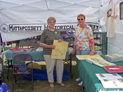 Harbor Days 2007
Mattapoisett's annual seaside Harbor Days festival, sponsored by the Mattapoisett Lions Club, was held in Shipyard Park on the weekend of July 20-22, drawing thousands of people who enjoyed craft booths, great food, amazing entertainment, and some hometown pride. (Photo by Sylvia Fales).
